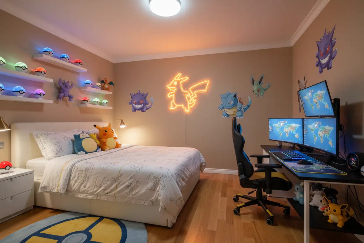 Chambre Pokémon : 20 idées déco pour fans (adultes & enfants) ShinyBall