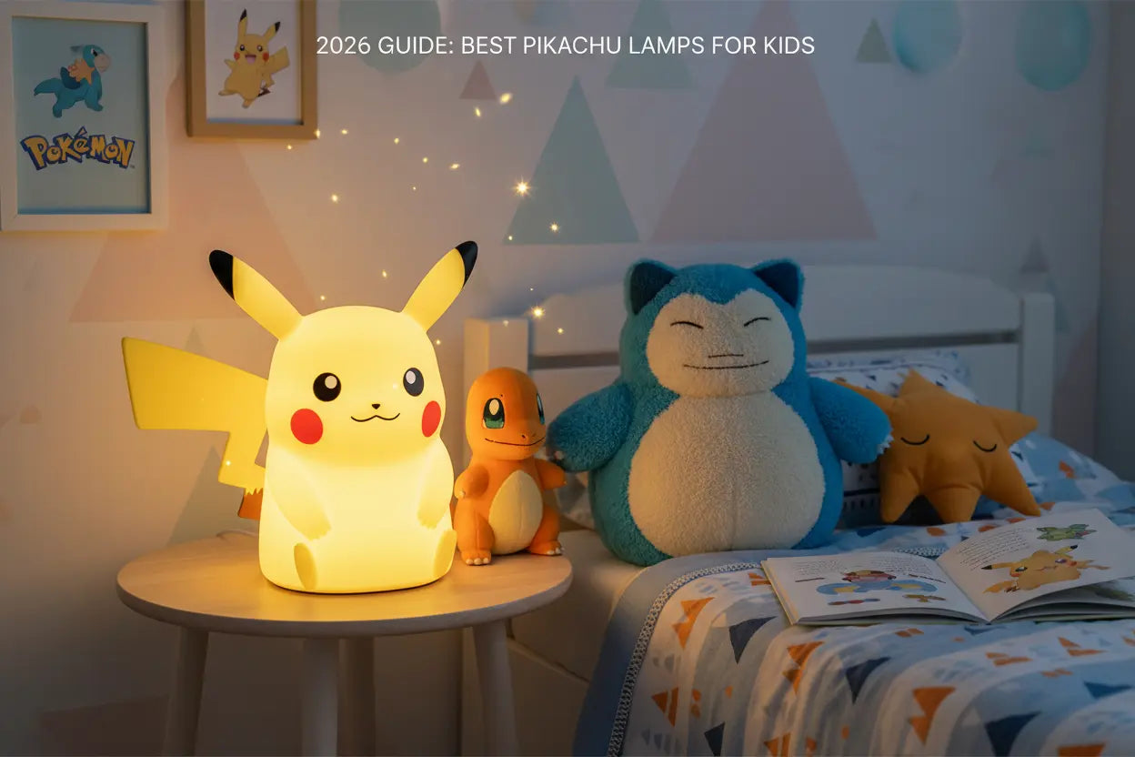 Guide complet 2026 : Choisissez la meilleure lampe Pikachu for kids