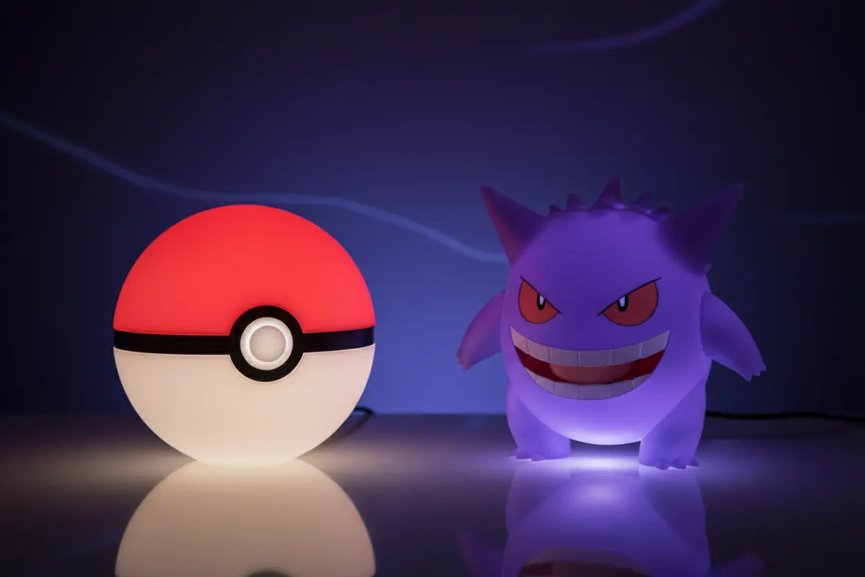 Top 3 des lampes Pokémon & Pokéballs LED pour illuminer ta collection ✨ ShinyBall