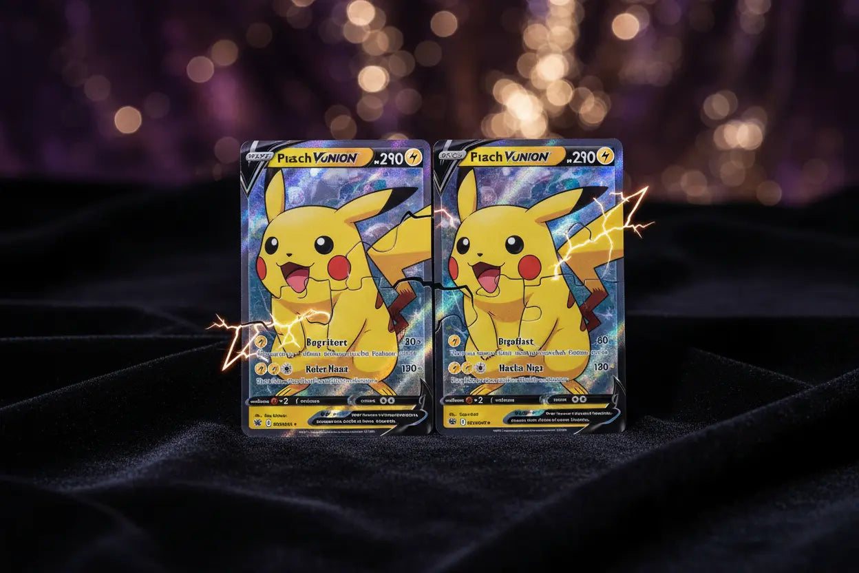Les quatre cartes qui composent Pikachu V-UNION : Guide complet 2026