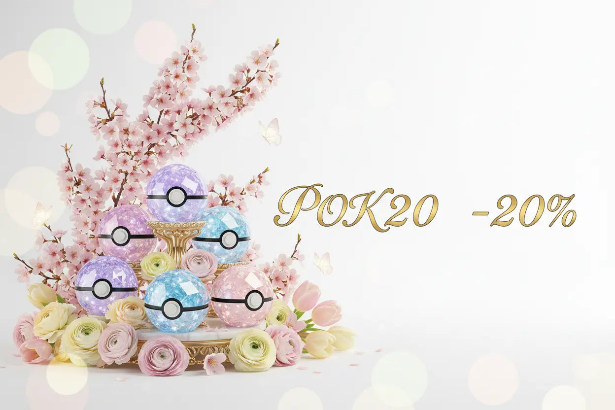 Promo Printemps Pokémon 2026 : -20% sur Toute la Collection avec POK20