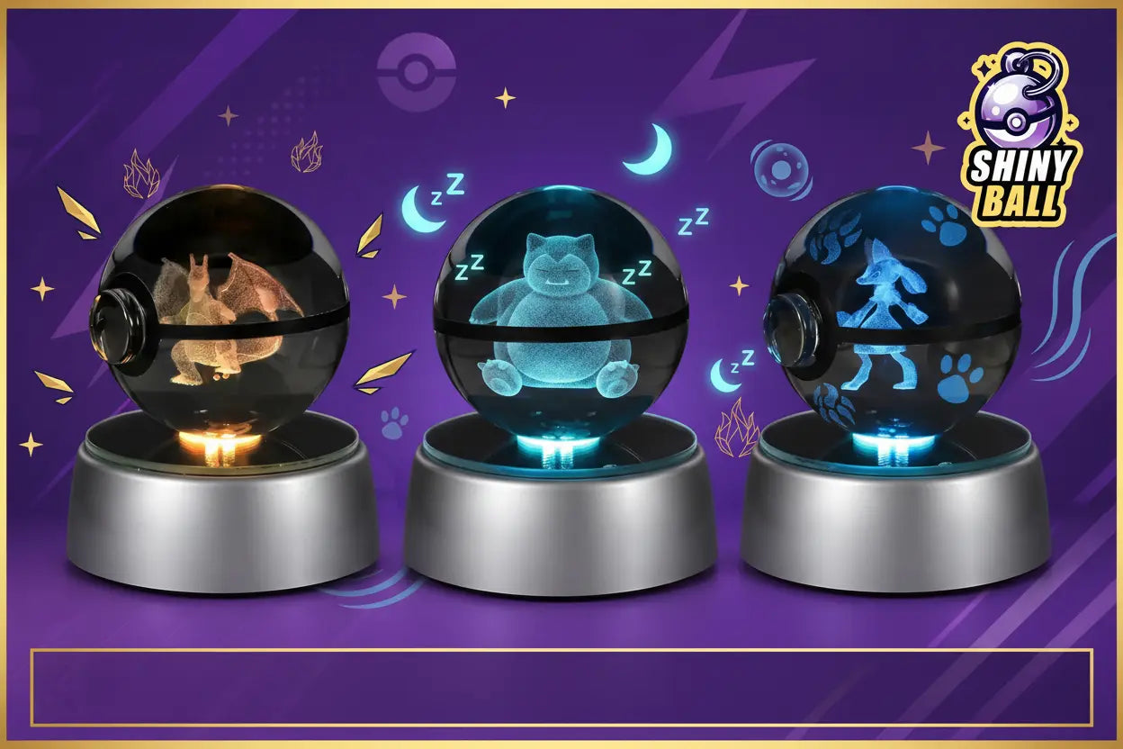 The Best Pokémon Gifts Shipped to the USA — LED Crystal Pokéballs & More | ShinyBall