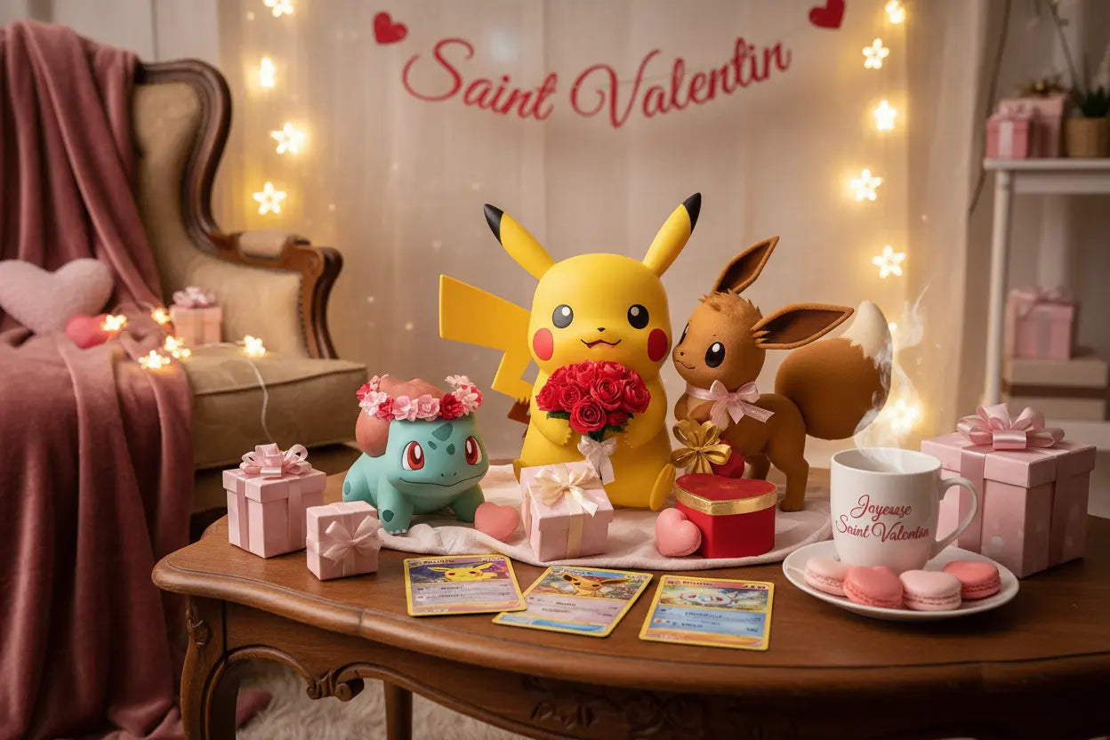 Saint-Valentin Pokémon 2026 : 10 Idées Cadeaux pour Dresseurs Amoureux ShinyBall