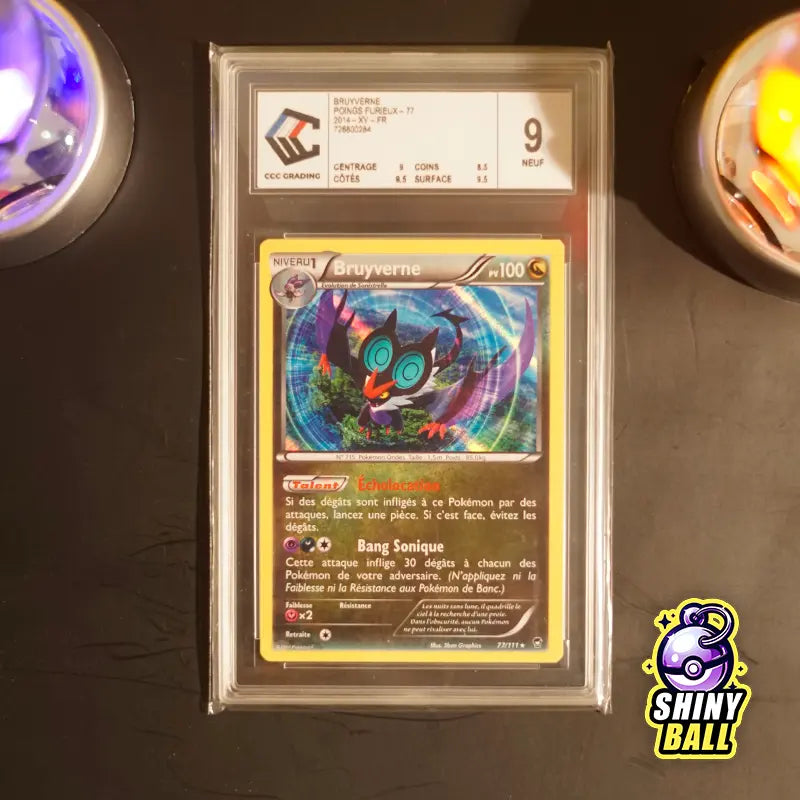 Bruyverne HOLO 77/111 - XY Poings Furieux - CCC GRADING 9 (MINT) (FR) ShinyBall