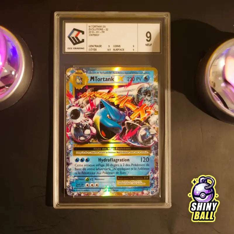 M Tortank EX 22/108 - XY Évolutions - CCC GRADING 9 (MINT) (FR) ShinyBall