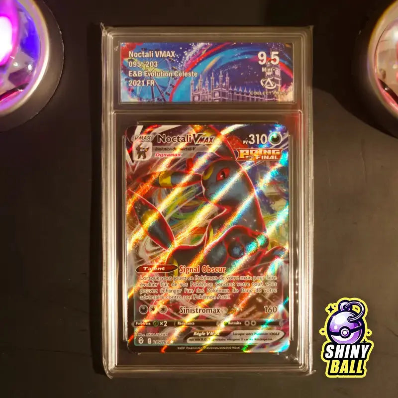 Noctali VMAX 095/203 - E&B Évolution Céleste - COLLECT AURA 9.5 (MINT+) (FR) ShinyBall