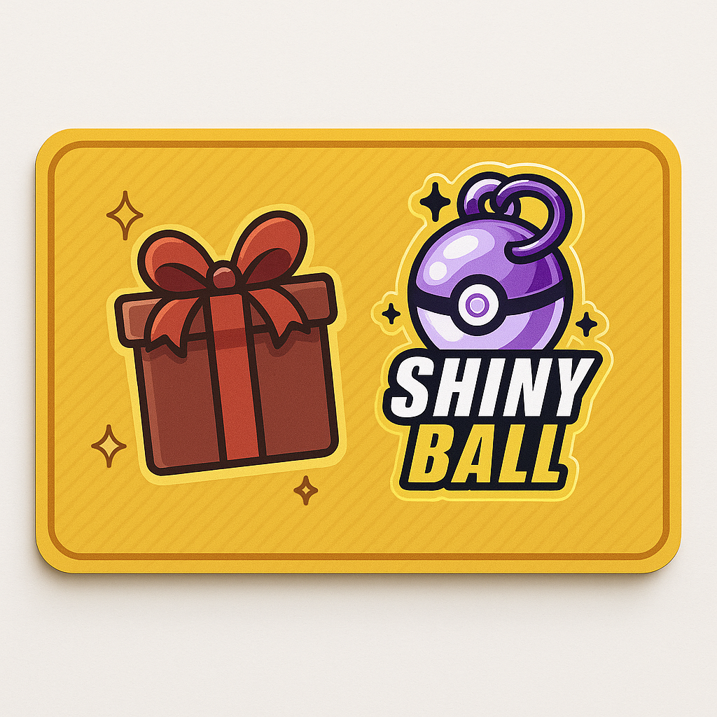 Carte-cadeau ShinyBall ShinyBall