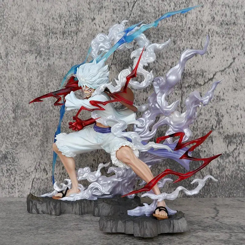 Figurine One Piece Luffy Gear 5 – Version Combat (25 cm) ShinyBall