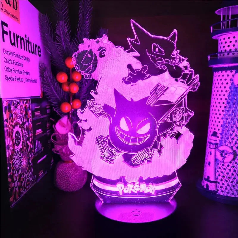 Lampe 3D Ectoplasma Pokémon ShinyBall