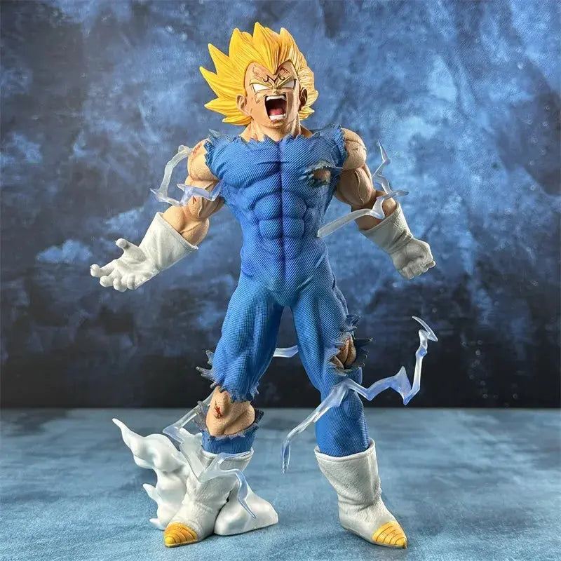 Figurine Dragon Ball Z Vegeta Majin 27cm - Statue Super Saiyan Auto-Destruction PVC ShinyBall