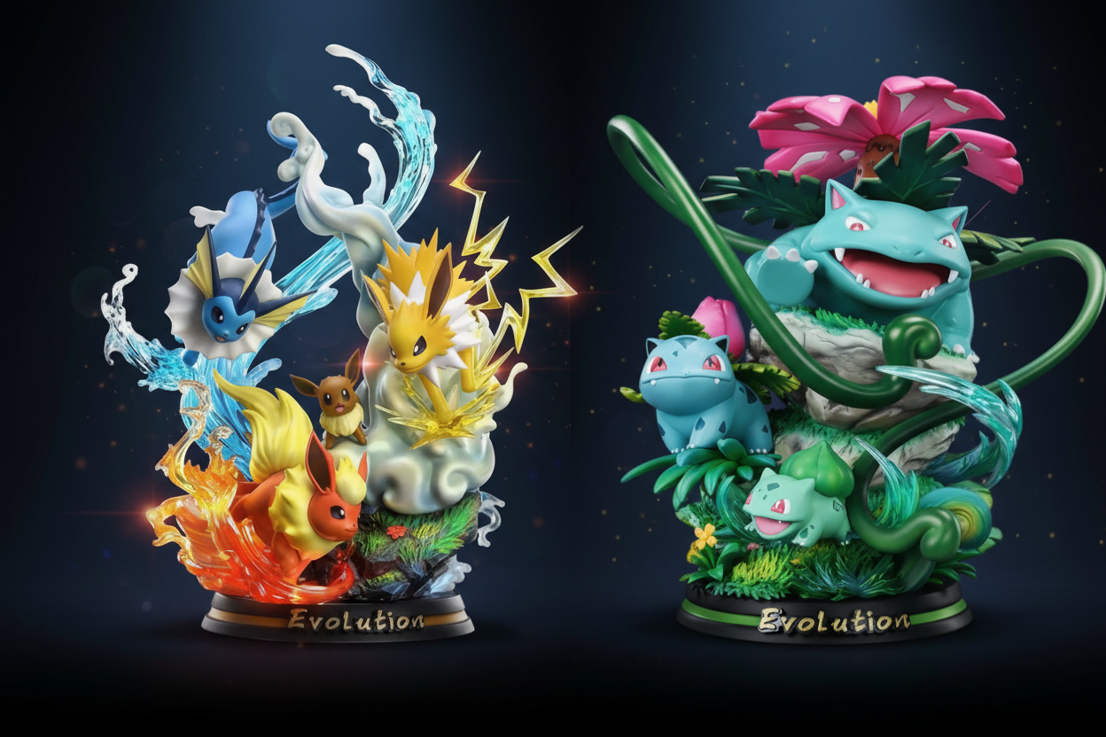 Bannière Figurines Pokémon Evolution