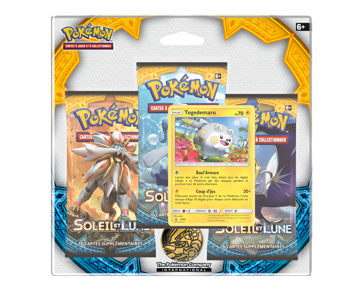 Tripack - Soleil et Lune ShinyBall