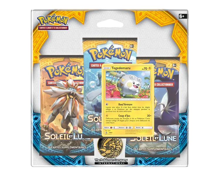 Tripack - Soleil et Lune ShinyBall