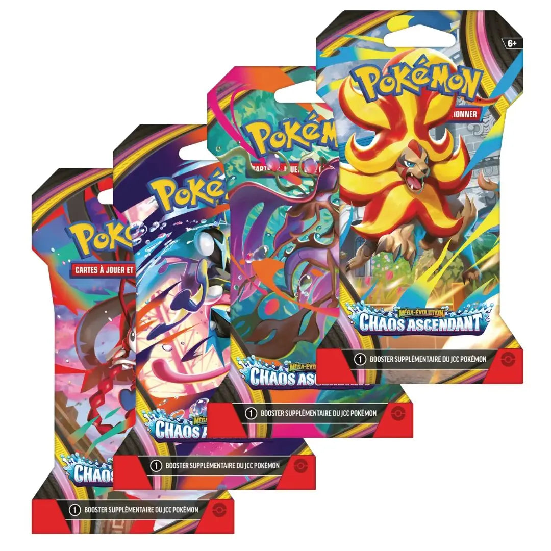 Pokémon Méga-Évolution – Chaos Ascendant – Booster
