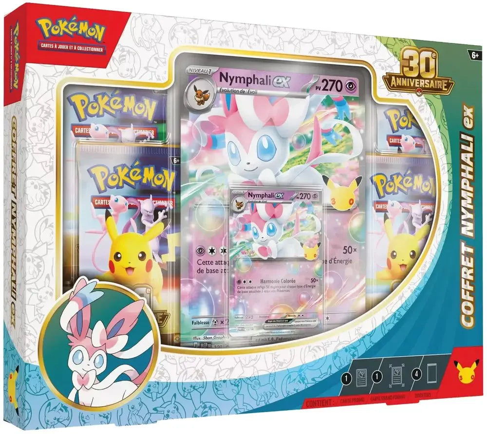 Pokémon 30ᵉ Anniversaire – Coffret Nymphali-ex