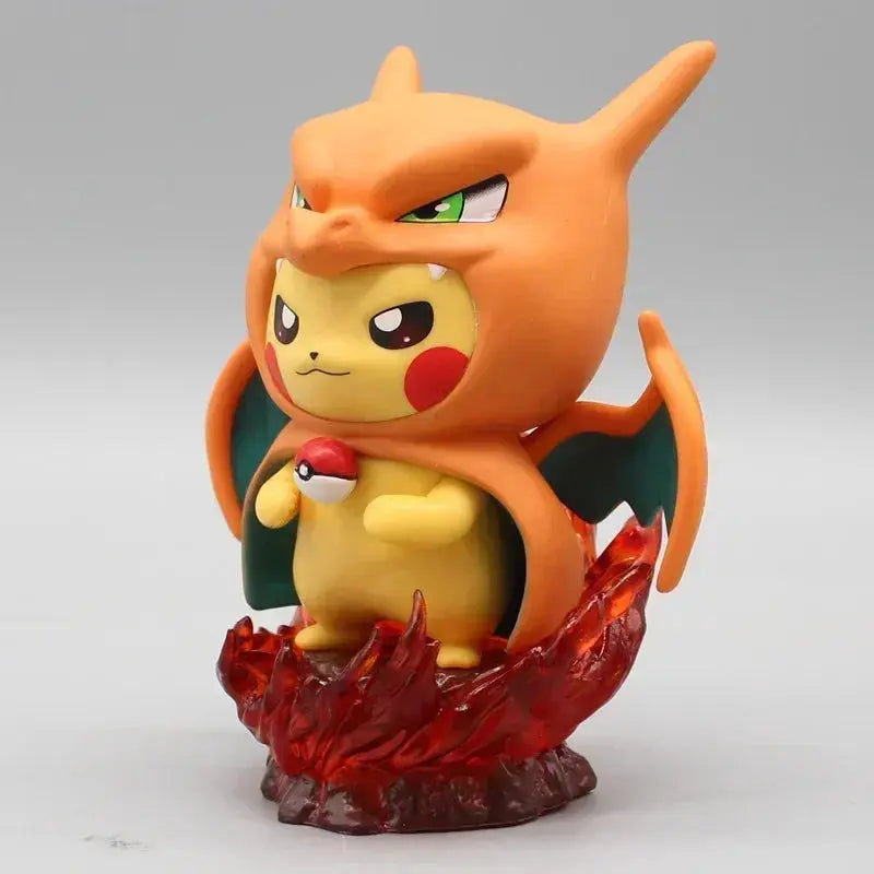 Figurine Pokémon Pikachu Dracaufeu – 12cm ShinyBall