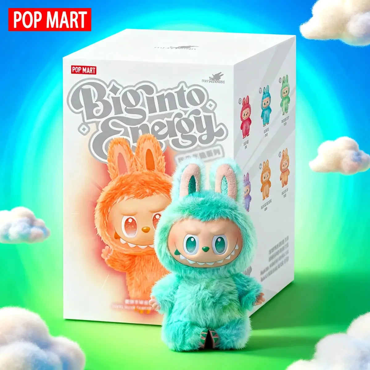 THE MONSTERS Big into Energy Series - Labubu Blind Box POP MART 17cm