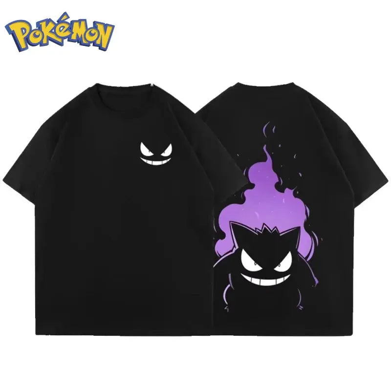 T-shirt Pokémon Ectoplasma – Harajuku Y2K Oversize ShinyBall