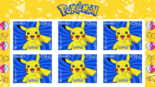 Pikachu est à l'honneur : Un timbre unique pour l'anniversaire Pokémon