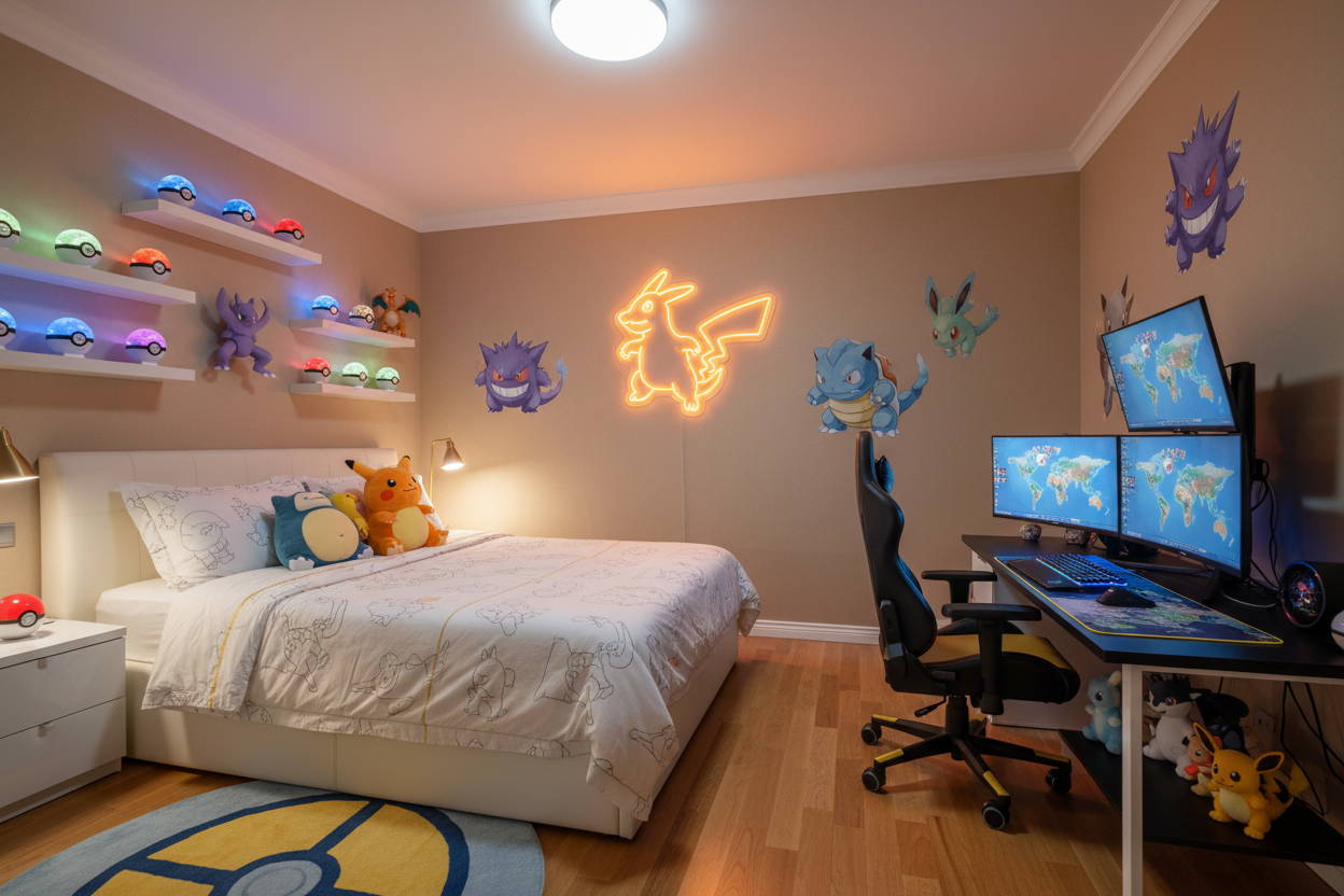 Chambre Pokémon : 20 idées déco pour fans (adultes & enfants) ShinyBall