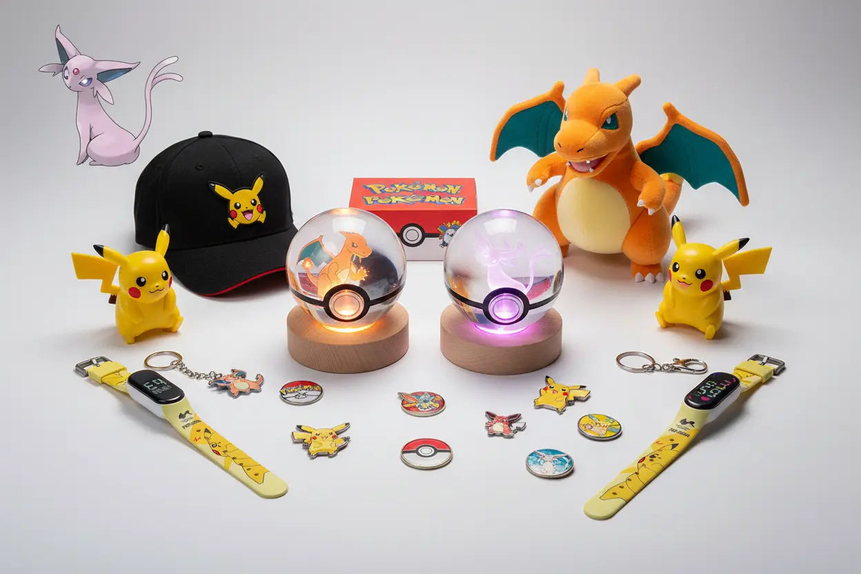 Pokémon shiny : objets, lampes et idées cadeaux pour les fans ShinyBall