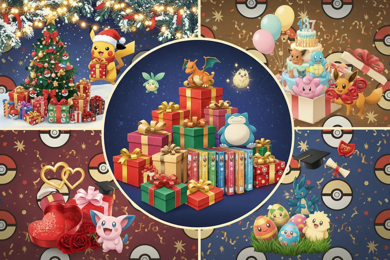 Cadeau Pokémon : quand offrir ? idées par occasions (anniversaire, Noël…) ShinyBall