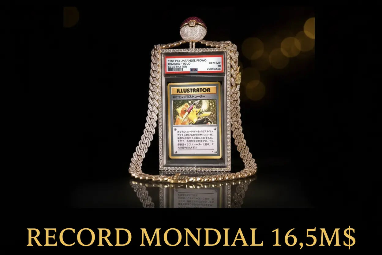 Pikachu Illustrator : Record Mondial à 16,5 Millions de Dollars pour la Carte Pokémon la Plus Chère