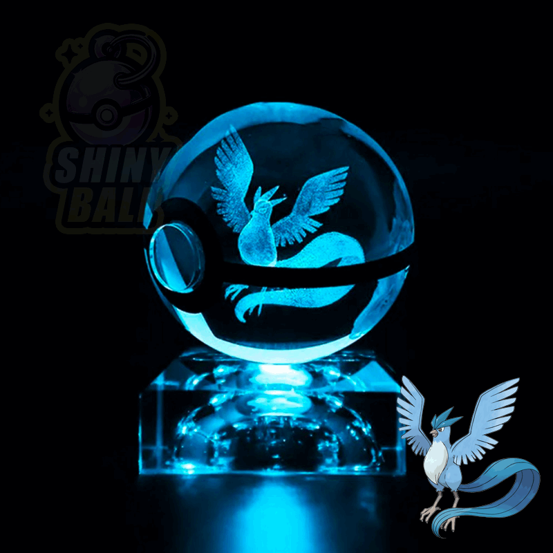 pokeball led pokemon shinyball artikodin cristal