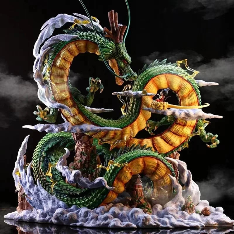 Figurine Dragon Ball Z Shenron & Goku – Statue Collector (24 cm)