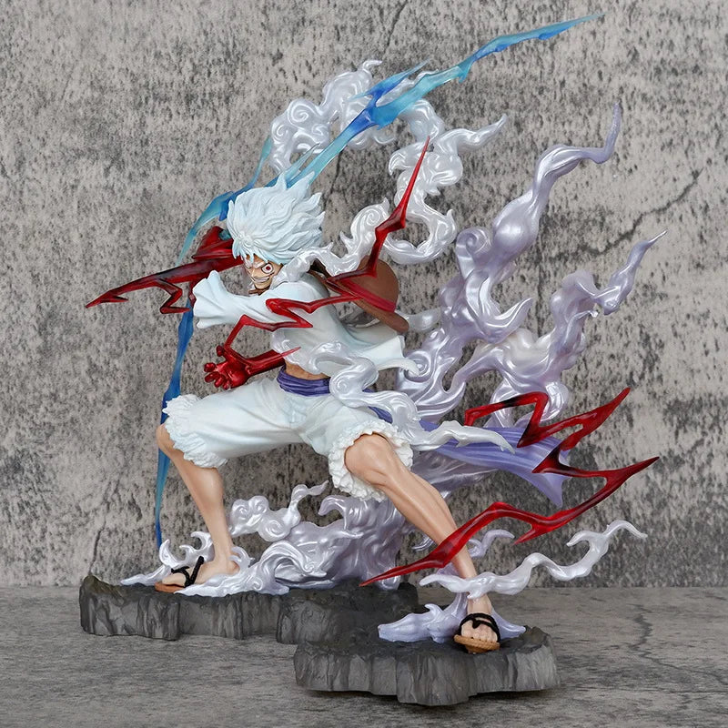 Figurine One Piece Luffy Gear 5 – Version Combat (25 cm)