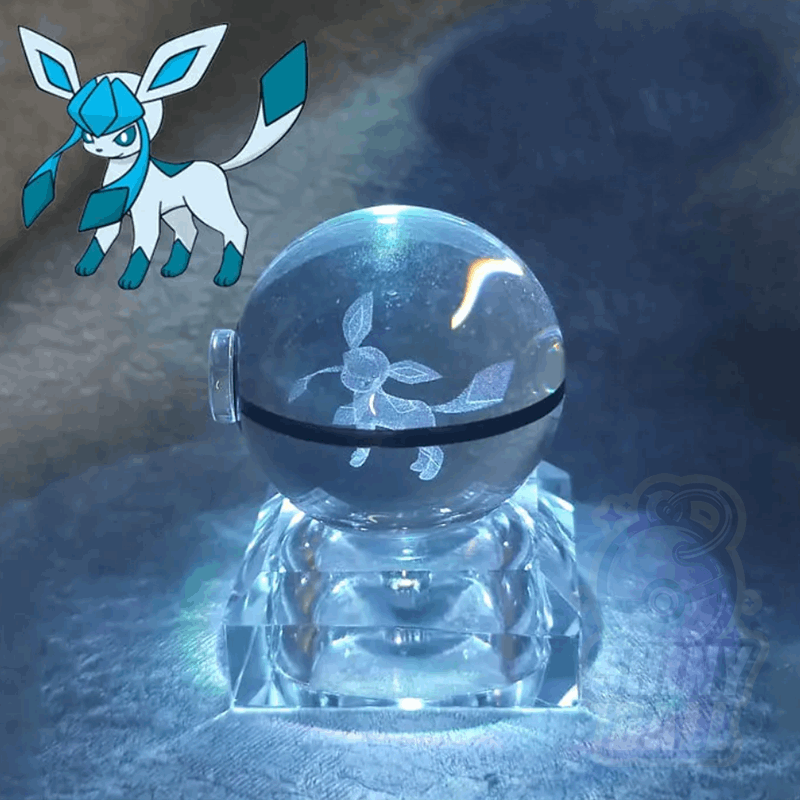 pokeball led pokemon shinyball givrali cristal
