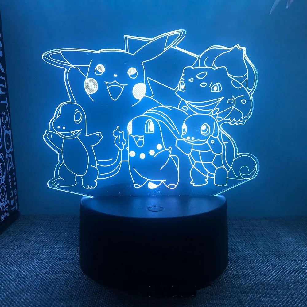 Veilleuse Pikachu, Lampe 3D Pikachu