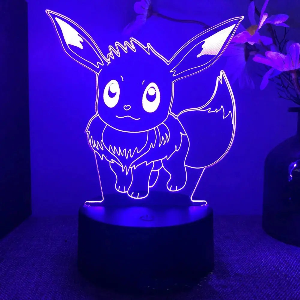 Veilleuse LED 3D Pokémon - Évoli ShinyBall