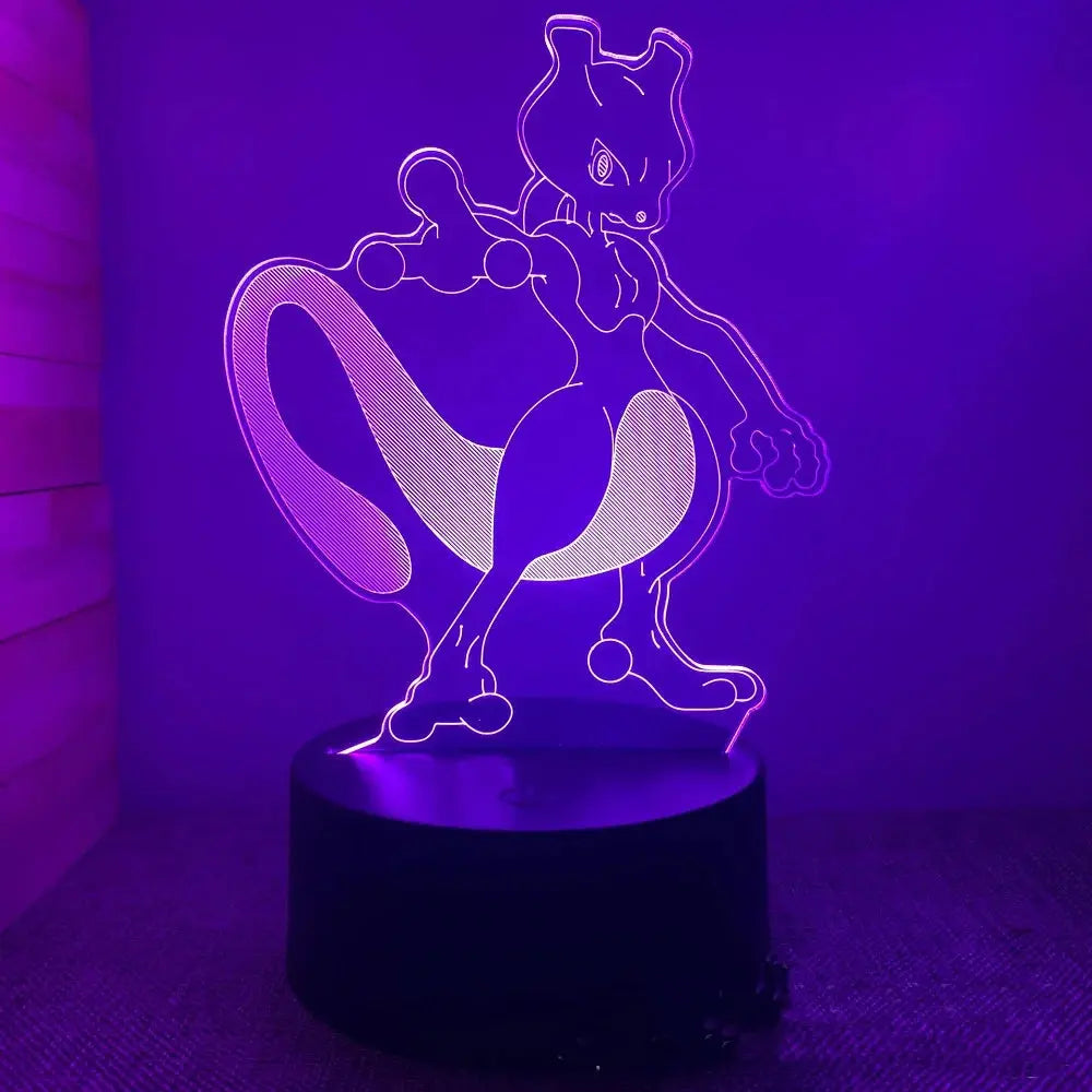 Lampe led veilleuses 3D pokemon