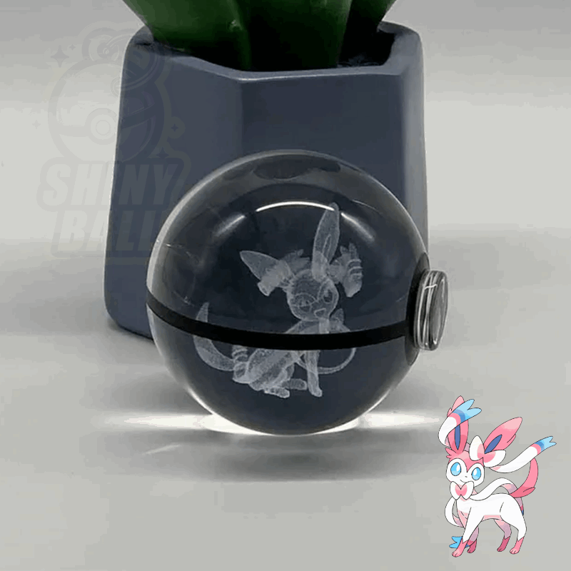 pokeball led pokemon shinyball nymphali cristal fan