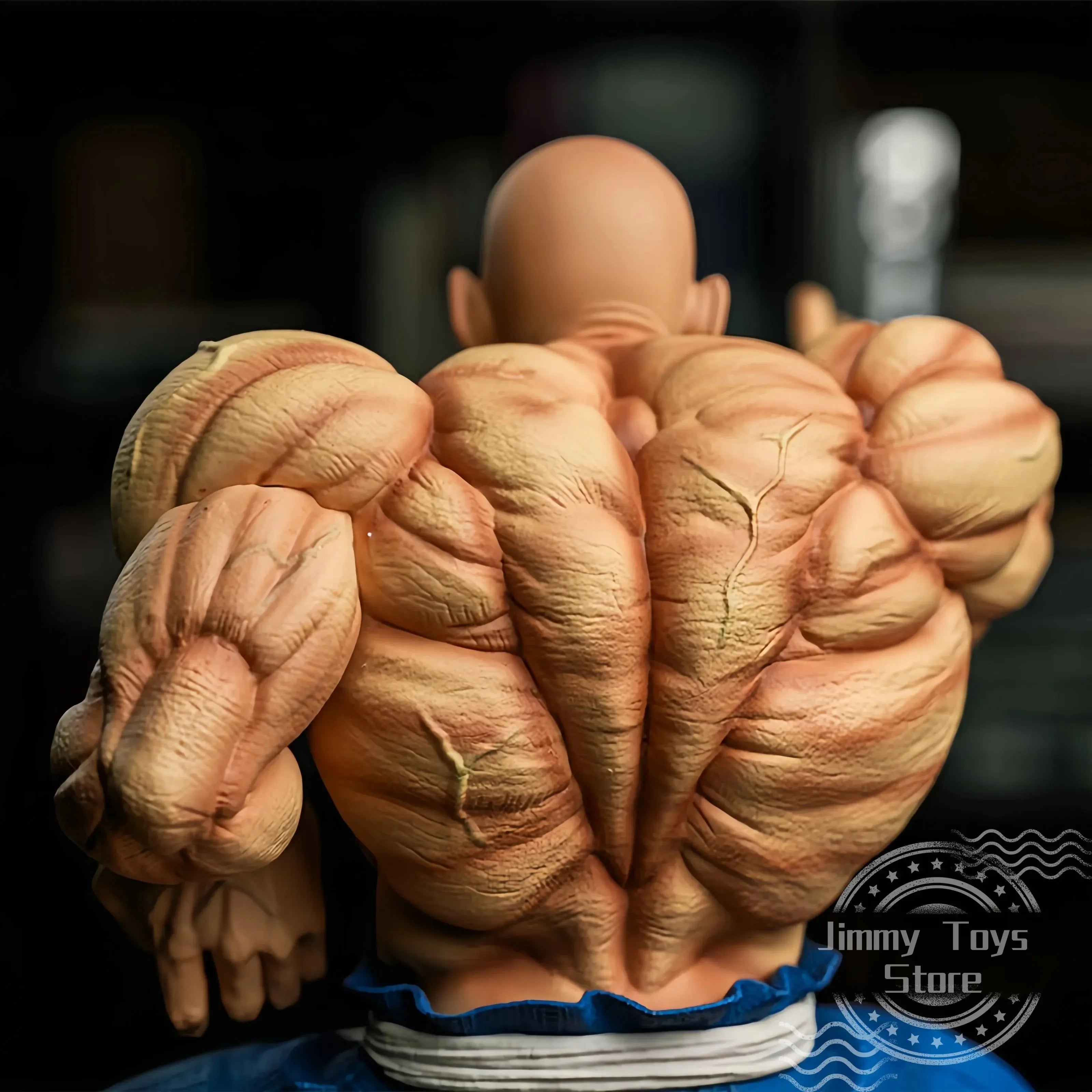 Figurine Dragon Ball Tortue Géniale Musclée 10cm - Maître Kame Sennin Statue PVC ShinyBall