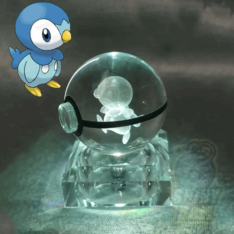 pokeball led pokemon shinyball tiplouf cristal