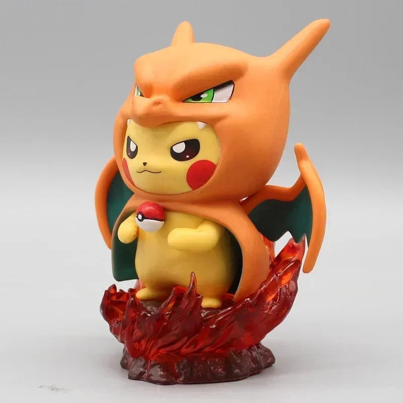 figurine pikachu déguisé dracafeu