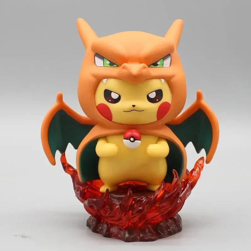 figurine pikachu déguisé dracafeu