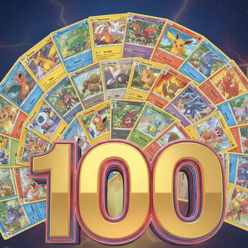 Lot 100 Cartes Pokémon