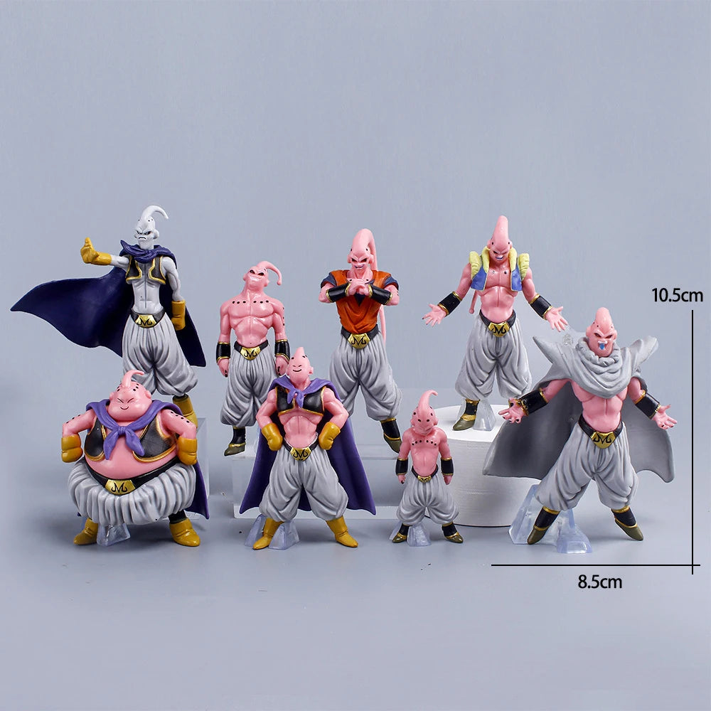 Set de Figurines Dragon Ball Z – Majin Buu (8 pièces)